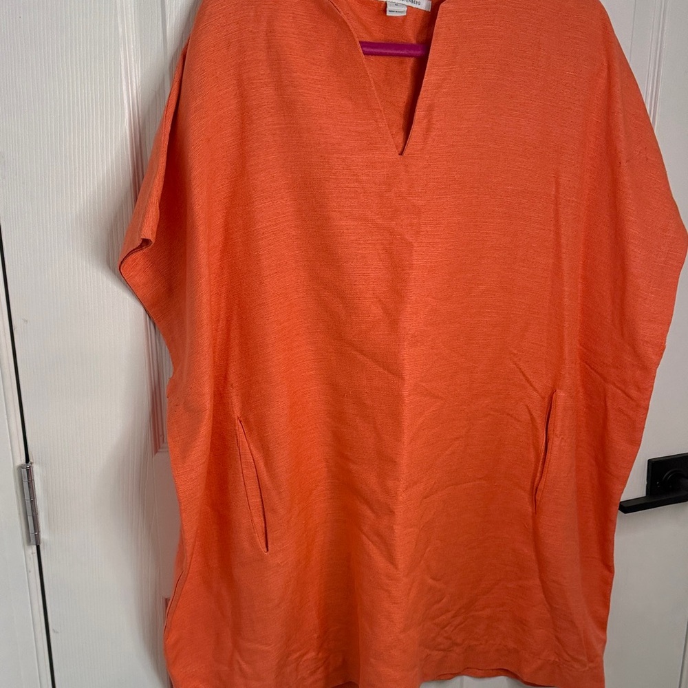 Diane von Furstenberg Bright Orange Top